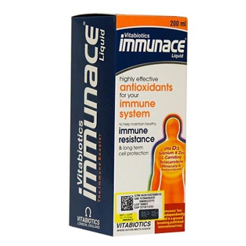 Vitabiotics Immunace Liquid شربت ایمیونس ویتابیوتیکس 0 میلی لیتر داروخانه آنلاین سبا دارو